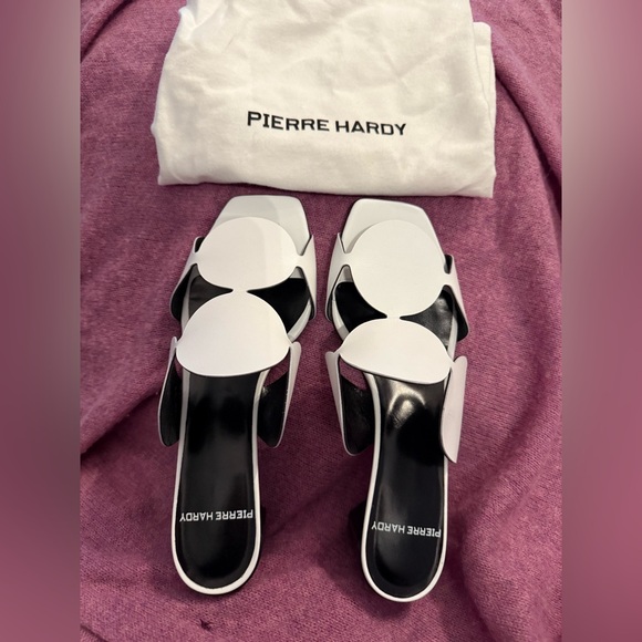 Pierre Hardy Shoes - Pierre Hardy Women's Bulles Black and White Sandals